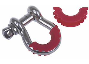 Daystar - Dring Shackle Isolator Red Pair - KU70056RE