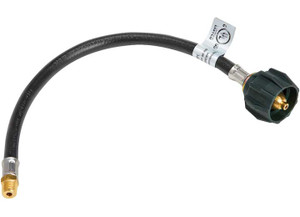 Dicor - Rv Type 1 Acme Nut Pigtail 1/4 I.d. Hose Type 1 Acme Nut X 1/4in Mpt 15in - LP-PT15M