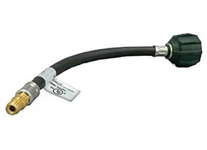 Dicor - Rv Type 1 Acme Nut Pigtail 1/4in I.d. Hose Type 1 Acme Nutx 1/4in Inverted Flare 20in - LP-PT20F