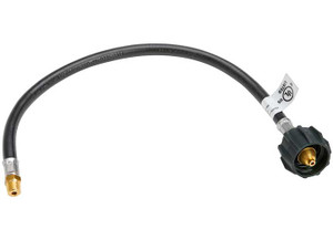 Dicor - Rv Type 1 Acme Nut Pigtail 1/4 I.d. Hose Type 1 Acme Nut X 1/4in Mpt 20in - LP-PT20M