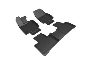 3D Mats - 23c Lexus Rx Series R1 R2 Maxpider Kagu Floor Liner Black - L1LX08001509