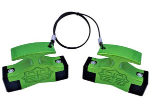 DD26 Fishing - Mean Stop Gen 2 Hydraulic Steering Locks Green (comes With .75 Diameter 4 Widt - 26GEN2MS4