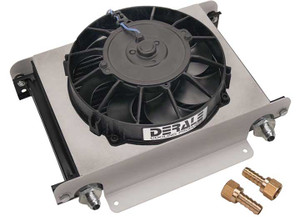 Derale - Stkd Plt Oil Coolr W/fan 6 - 13760