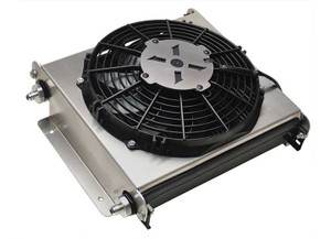 Derale - Stkd Plt Oil Coolr W/fan 6 - 13870