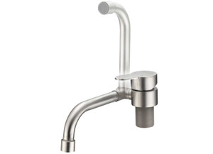 Dura Faucet - Folding Rv Kitchen Faucet  Brushed Satin Nickel - DF-MK510H-SN