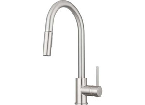 Dura Faucet - Streamline Pulldown Rv Kitchen Faucet  Brushed Satin Nickel - DF-MK530SLK-SN