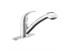 Dura Faucet - Designer Pullout Rv Kitchen Faucet  Chrome Polished - DF-NMK852-CP