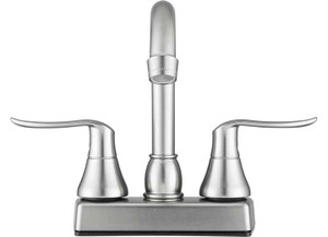 Dura Faucet - Elegant Arc Spout Rv Bar Faucet  Brushed Satin Nickel - DF-PB155LH-SN