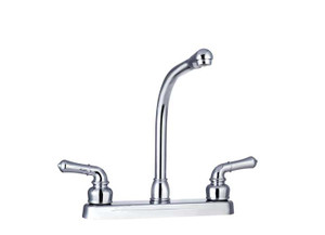 Dura Faucet - Classical Hirise Rv Kitchen Faucet  Chrome Polished - DF-PK210C-CP