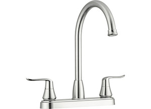 Dura Faucet - Elegant Jspout Rv Kitchen Faucetbrushed Satin Nickel - DF-PK330HLH-SN