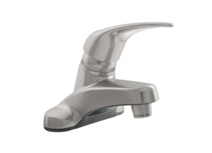Dura Faucet - Single Lever Rv Lavatory Faucet  Brushed Satin Nickel - DF-PL100-SN