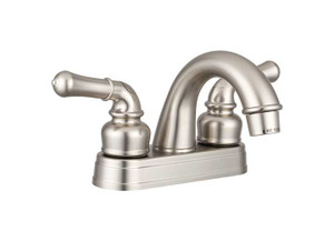 Dura Faucet - Classical Arc Spout Rv Lavatory Faucet  Brushed Satin Nickel - DF-PL620C-SN