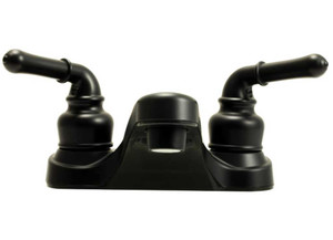 Dura Faucet - Classical Rv Lavatory Faucet  Matte Black - DF-PL700C-MB