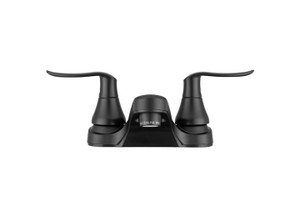 Dura Faucet - Elegant Rv Lavatory Faucet  Matte Black - DF-PL700LH-MB