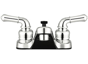 Dura Faucet - Classical Rv Lavatory Faucet W/ Diverter  Chrome Polished - DF-PL720C-CP