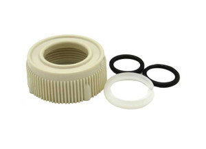 Dura Faucet - Spout Nut And Rings Replacement Kit  Bisque Parchment - DF-RK510-BQ