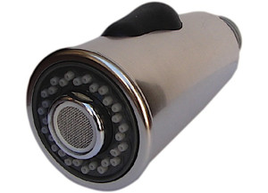 Dura Faucet - Kitchen Faucet Pulldown Sprayer Replacement  Brushed Nickel - DF-RK820-SN