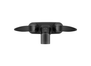 Dura Faucet - Elegant Rv Tub & Shower Diverter Faucet  Matte Black - DF-SA110LH-MB