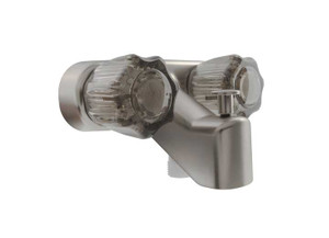 Dura Faucet - Rv Tub & Shower Diverter Faucet  Brushed Satin Nickel - DF-SA110S-SN