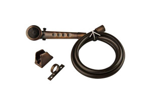 Dura Faucet - Rv Shower Head & Hose  Oil Rubbed Bronze - DF-SA130-ORB