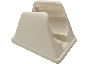 Dura Faucet - Hand Held Shower Wand Bracket  Bisque Parchment - DF-SA156-BQ