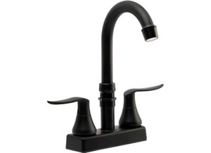 Dura Faucet - Elegant Rv Bar Faucet W/quick Connect Spout  Matte Black - DF-SA180LHK-MB