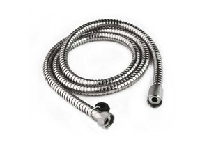 Dura Faucet - 60 Stainless Steel Rv Shower Hose  Chrome Polished - DF-SA200-CP