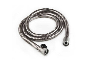 Dura Faucet - 60 Stainless Steel Rv Shower Hose  Brushed Satin Nickel - DF-SA200-SN