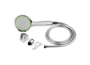 Dura Faucet - Pressure Assist Rv Shower Wand & Hose Kit  Chrome Polished - DF-SA470K-CP