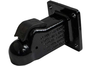 Demco Trailer - 2 5/16in Black Ez Latch Metal Handle 5/8in Holes 21k Lb Flat Mount - 15923-81