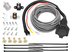 Draw-Tite - Prewired Brake Mate Kit Adapter 7way Flat Pin Connector W/brake Control Wiring Installation Kit - 118607