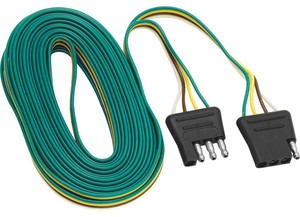 Draw-Tite - 4 Way Flat Connector Harness 24ft (includes 4 Wire Taps) - 118636
