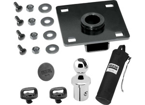 Draw-Tite - Elite Series 11c Ford Hd W/rails Under Bed Gooseneck Hitch(need 30126 Rail Kit If Not Fact Equp) - 30138