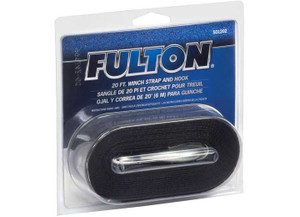 Draw-Tite - Winch Strap W/hook 2in X 20ft Black - 501202