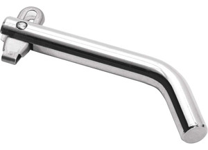 Draw-Tite - 5/8in Integral Pin & Clip For 2in Sq. Receivers  Zinc - 63205