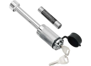 Draw-Tite - Trailer Hitch Lock 1/2in & 5/8in Dogbone Style Chrome - 7005600