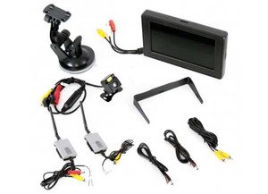 Dana Trading Co. - Wireless Rear View Camera W/ 4.3 Monitor Kit - PLCM4580WIR
