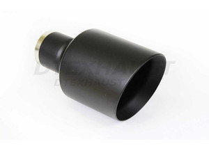 Different Trends - 5.00 In Double Wall Closed Outer Casing Id 2.50 In Black - DT-25113EBK