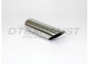 Different Trends - Texas Series Exhaust Tip 3.00in Id / 3.50in Od Angle - DT-303512AC