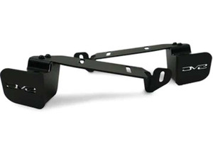 DV8 Offroad - 21c Bronco Factory Bumper Pocket Light Mount Black - LBBR-05