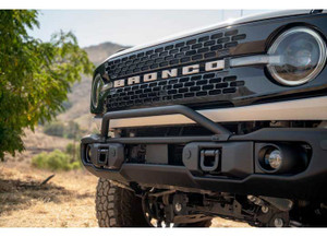 DV8 Offroad - 21c Bronco Capable Bull Bar Black - LBBR-09