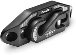 DV8 Offroad - Pocket Fairlead For Synthetic Rope Winches Black - WBPF-01