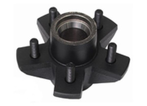 Dexter Axle - Hub 3.5k 5475 Painted Gray W/cups & Studs - 008-248-10