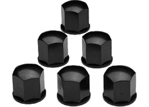 Dexter Axle - Nut Cover For 13/16 Hex Nut Black Abs Plastic - 016-046-00