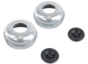 Dexter Axle - Ez Lube Grease Cap & Plug Kit Fits 12x2in Hub8 Bolt 2.72 Odchrome - K71-319-00