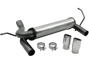 Dynomax Performance Exhaust - 0718 Wrangler 3.6/3.8l 2.5in Axleback Systemsuper Turbo Muffler - 39510