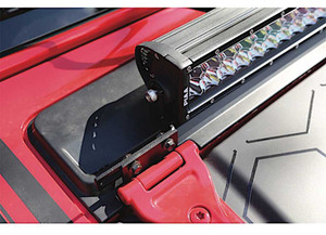 Dee Zee - 07c Wrangler Hood Latch Mounted 30in Light Bar Bracket - DZ4456JP