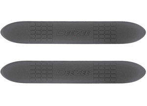 Dee Zee - Boxed Pair Step Pad For 4in Tube Checkered W/ Dz Logo - DZ4INCHECKS