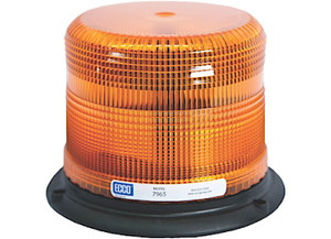 Ecco Safety Group - Sae Class 1 Led Amber Beacon Low Profile Aluminum Base Pulse8 Flash Pattern - 7965A