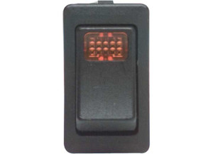 Ecco Safety Group - Rocker Switch:  Illuminated 12vdc Spst - A9901